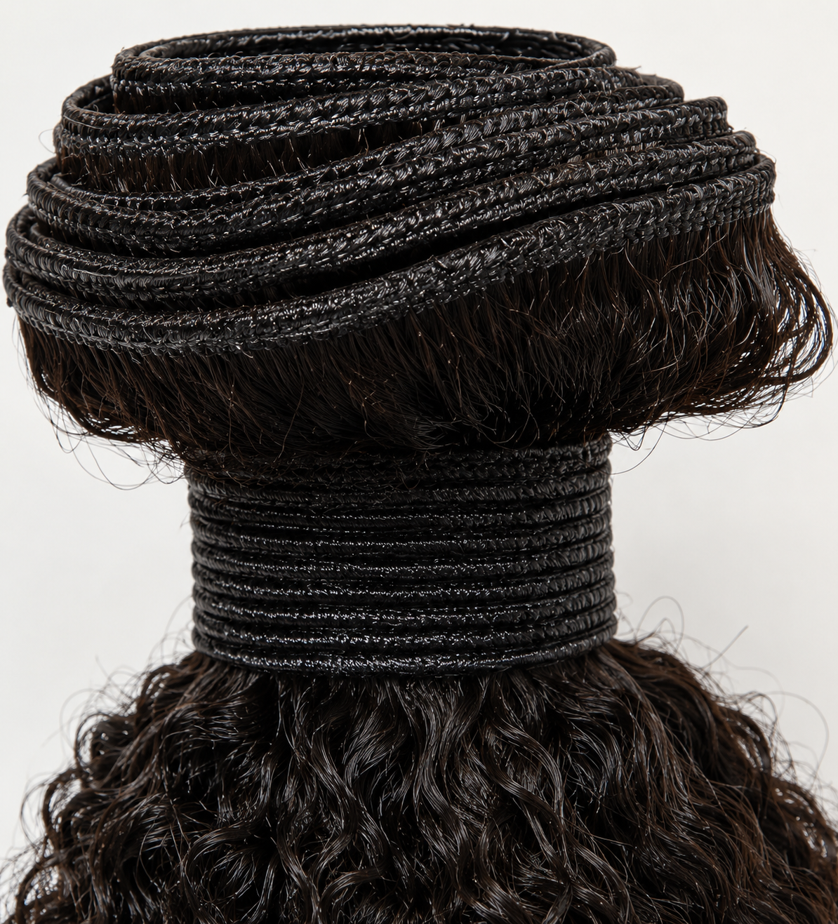 Raw Burmese Curly Human Hair Bundles