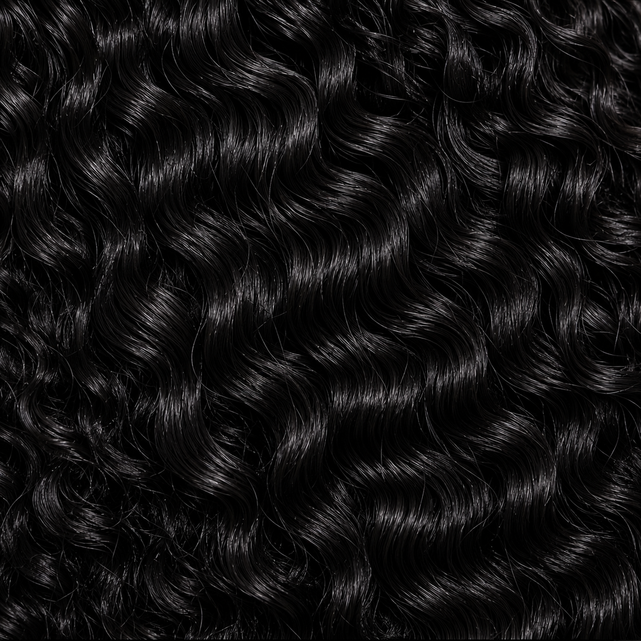 Burmese Curly Half Wig – Natural Human Hair