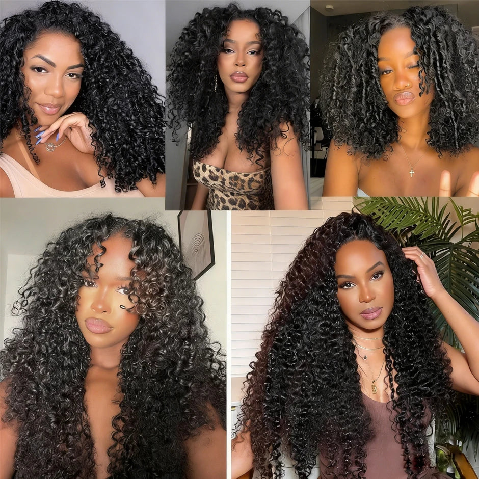 Burmese Curly Bundles Brazilian Virgin Hair 3 Bundles Water Weave with Spiral Curly End Raw Human Hair Extensions ISEE Hair